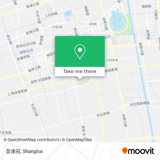 普康苑 map