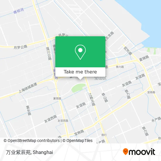 万业紫辰苑 map
