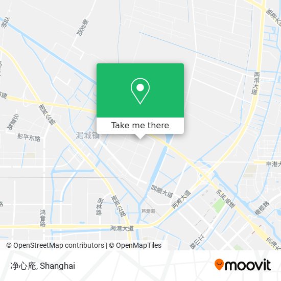 净心庵 map