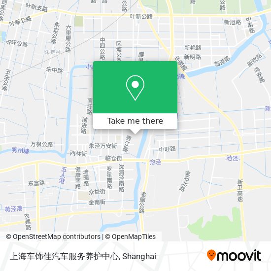 上海车饰佳汽车服务养护中心 map