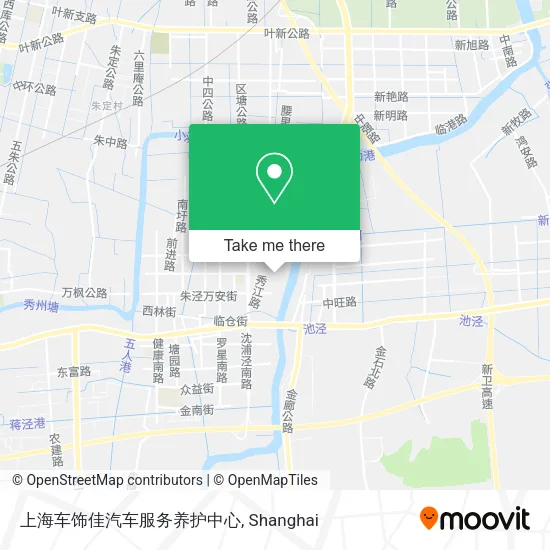 上海车饰佳汽车服务养护中心 map