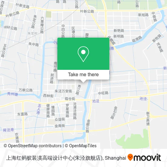 上海红蚂蚁装潢高端设计中心(朱泾旗舰店) map