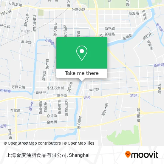 上海金麦油脂食品有限公司 map