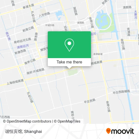谐恒宾馆 map