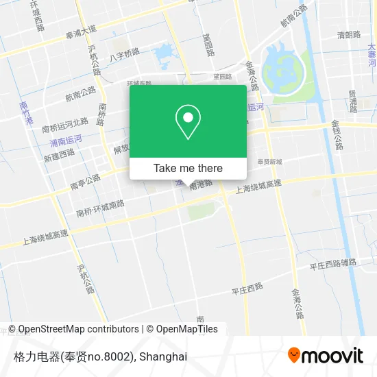格力电器(奉贤no.8002) map