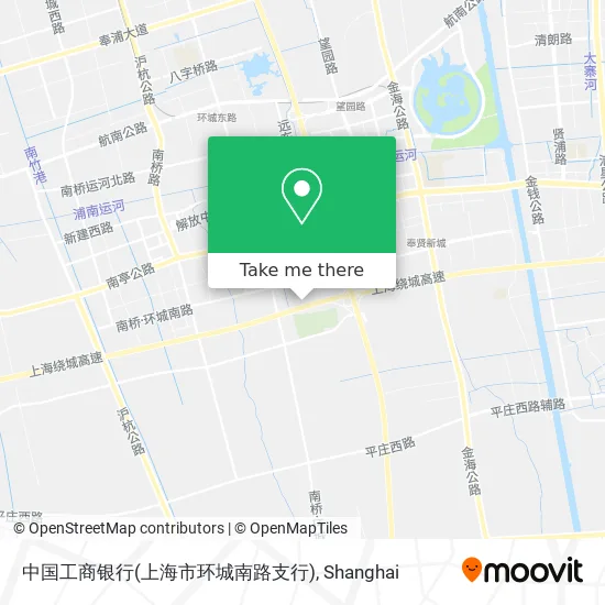 中国工商银行(上海市环城南路支行) map