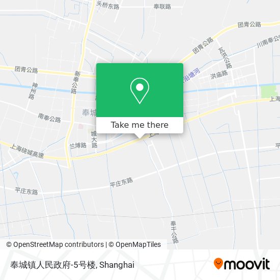 奉城镇人民政府-5号楼 map