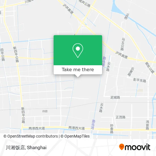 川湘饭店 map