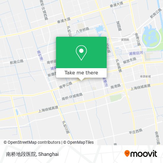 南桥地段医院 map