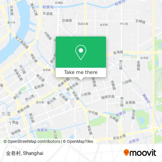 金巷村 map