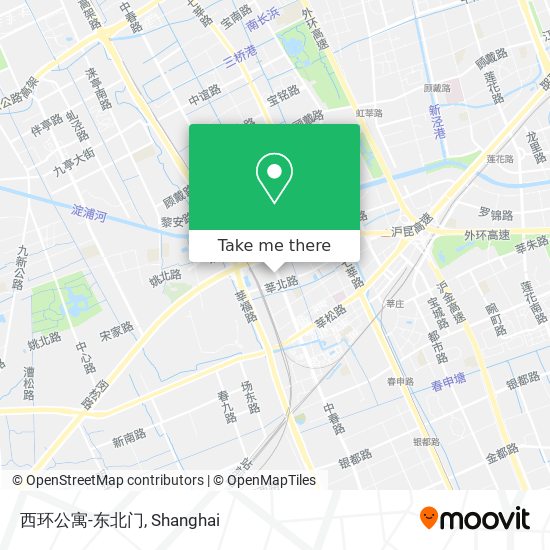 西环公寓-东北门 map