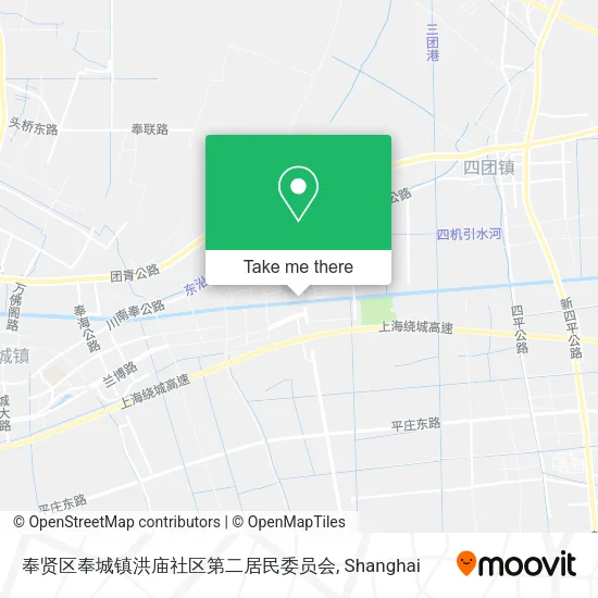 奉贤区奉城镇洪庙社区第二居民委员会 map