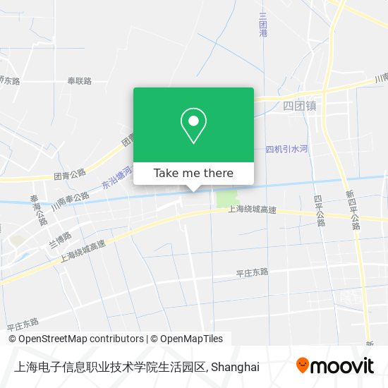 上海电子信息职业技术学院生活园区 map