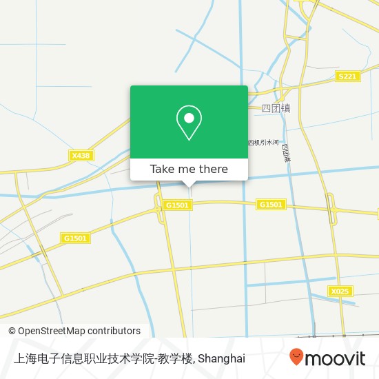 上海电子信息职业技术学院-教学楼 map