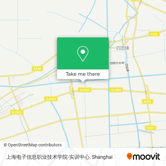 上海电子信息职业技术学院-实训中心 map