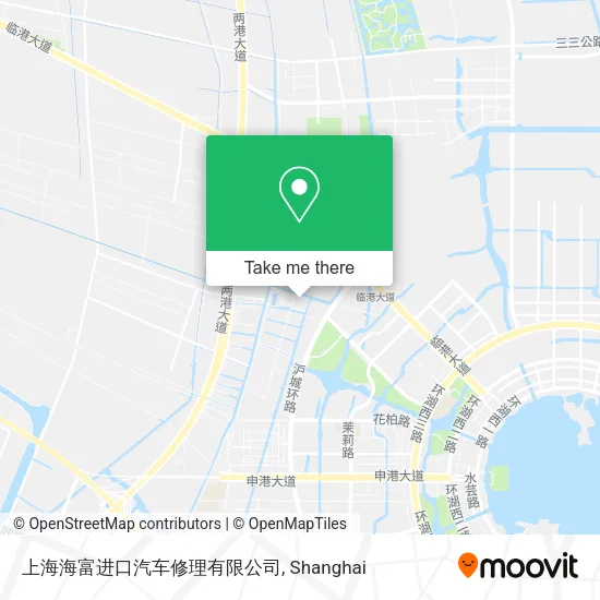 上海海富进口汽车修理有限公司 map