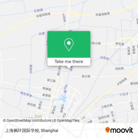 上海枫叶国际学校 map
