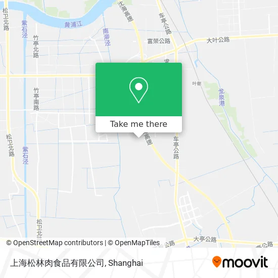 上海松林肉食品有限公司 map