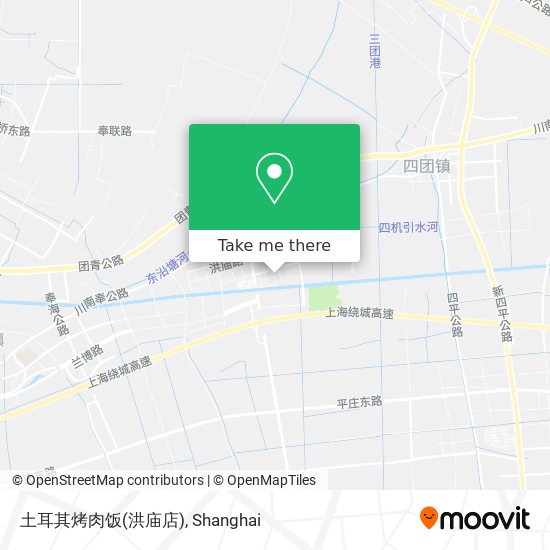 土耳其烤肉饭(洪庙店) map