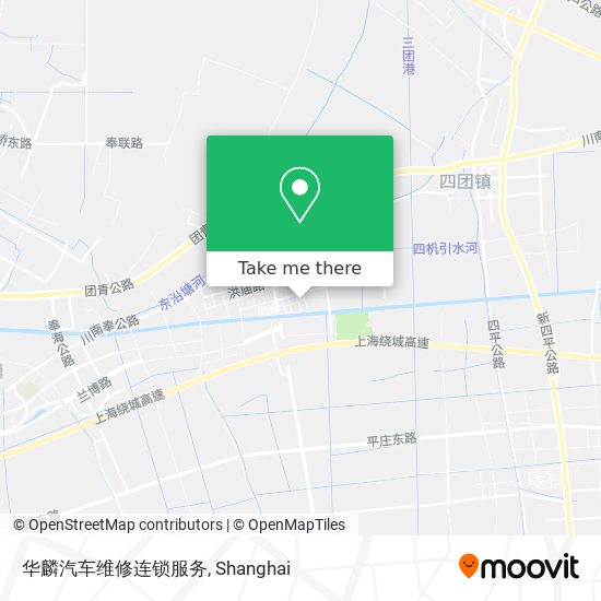 华麟汽车维修连锁服务 map