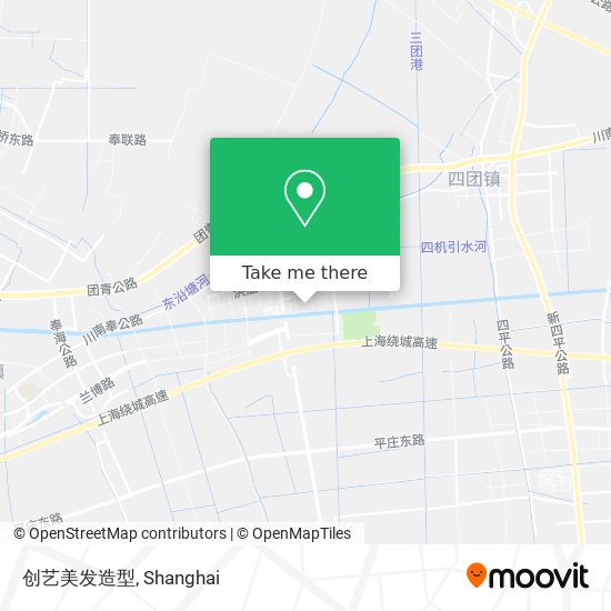 创艺美发造型 map