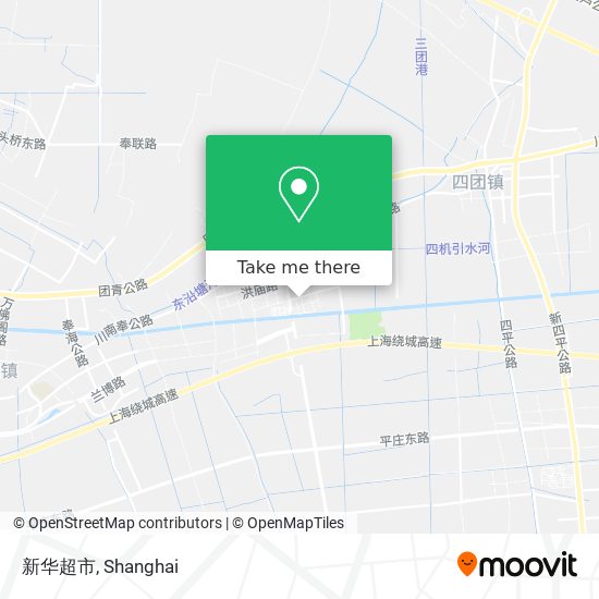 新华超市 map