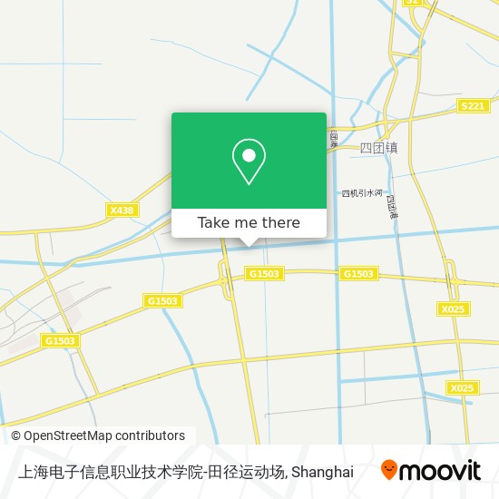 上海电子信息职业技术学院-田径运动场 map