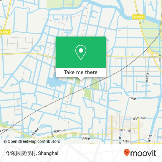 华颂园度假村 map