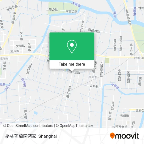 格林葡萄园酒家 map