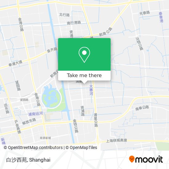 白沙西苑 map