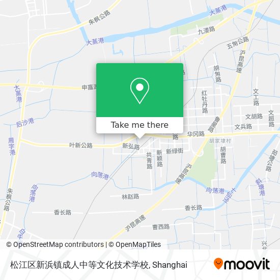 松江区新浜镇成人中等文化技术学校 map