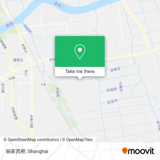 杨家西桥 map
