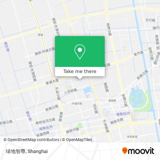 绿地智尊 map
