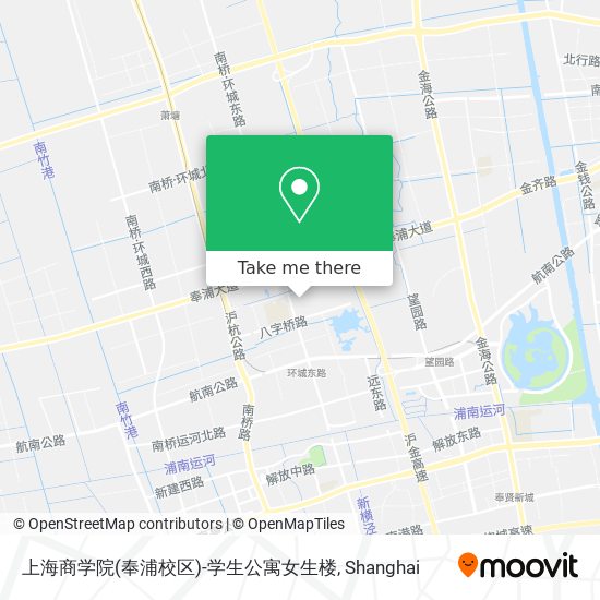 上海商学院(奉浦校区)-学生公寓女生楼 map