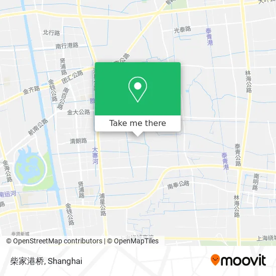 柴家港桥 map