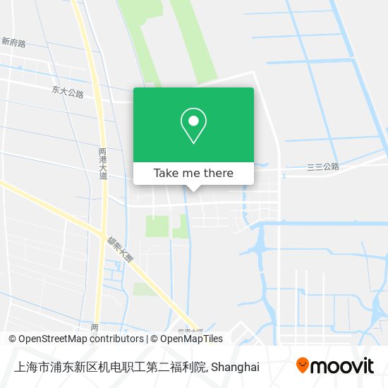 上海市浦东新区机电职工第二福利院 map