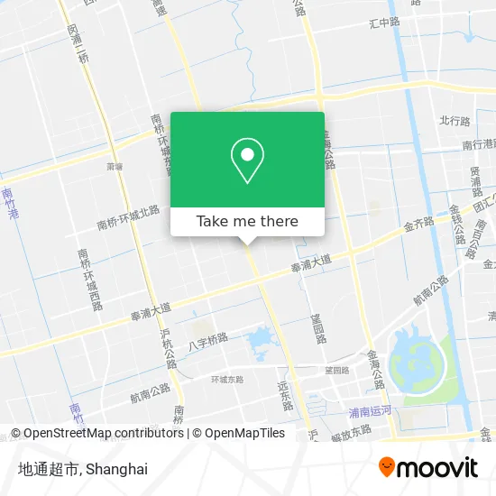地通超市 map