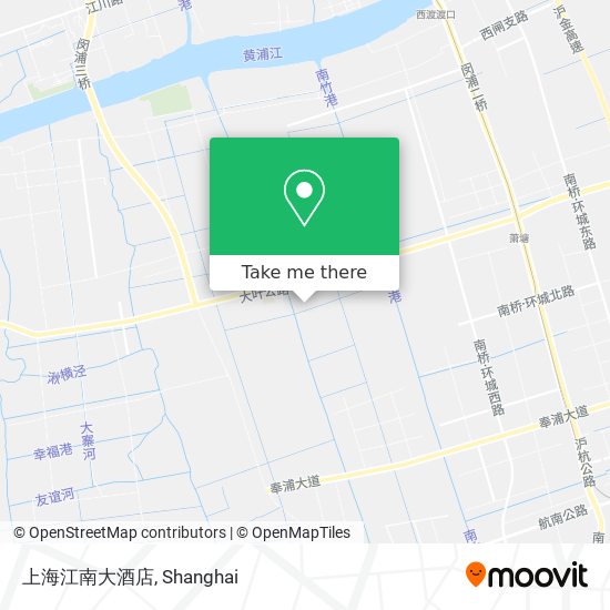 上海江南大酒店 map
