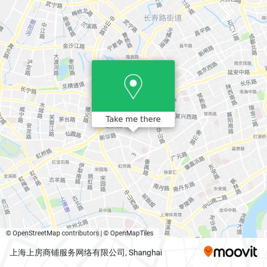 上海上房商铺服务网络有限公司 map