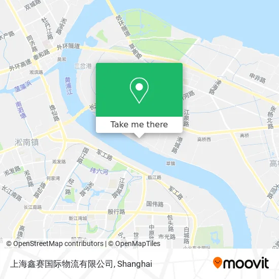 上海鑫赛国际物流有限公司 map