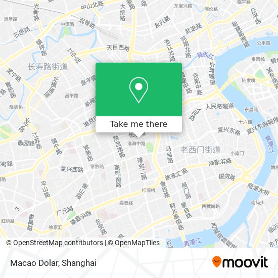 Macao Dolar map