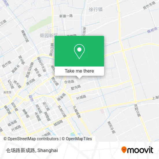 仓场路新成路 map