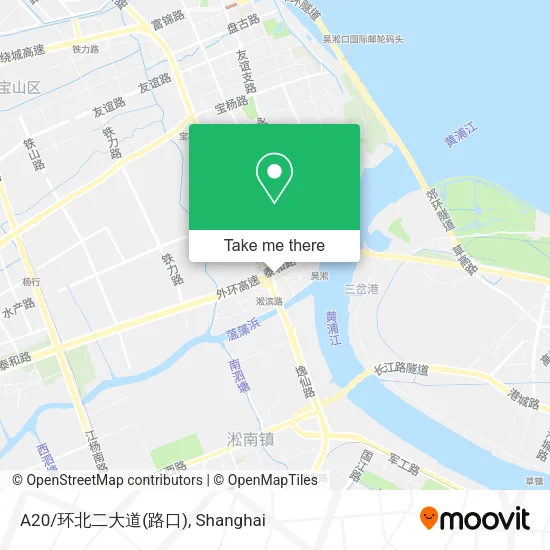 A20/环北二大道(路口) map