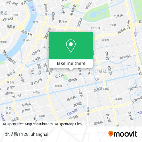 北艾路1128 map