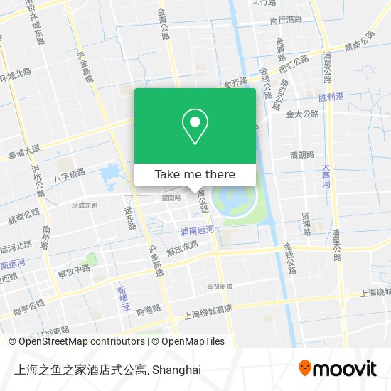 上海之鱼之家酒店式公寓 map