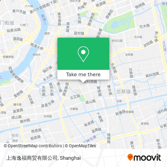 上海逸福商贸有限公司 map