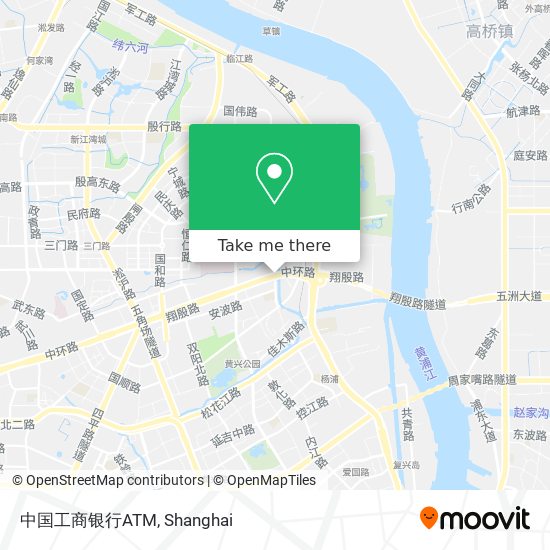 中国工商银行ATM map