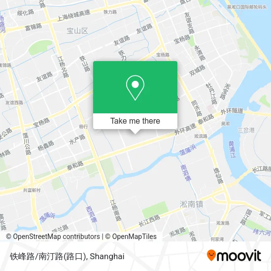 铁峰路/南汀路(路口) map