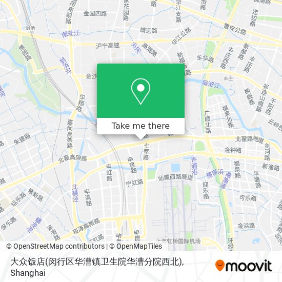 大众饭店(闵行区华漕镇卫生院华漕分院西北) map