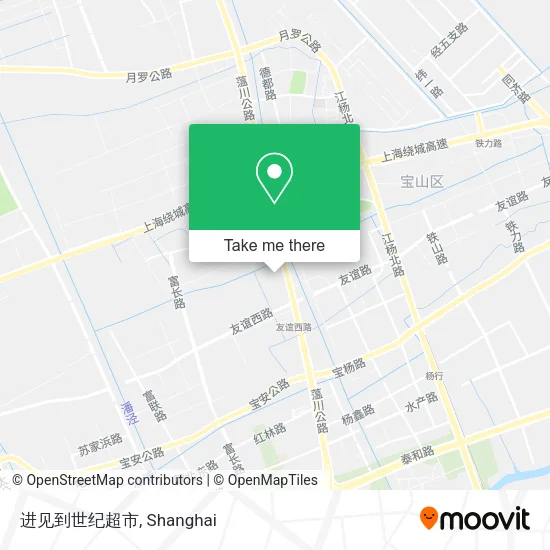 进见到世纪超市 map